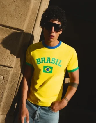 Slim Fit T-shirt met print