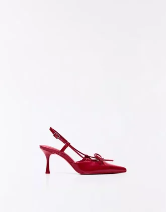 Slingback-hak met detail – schoenen met hak