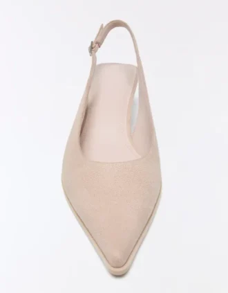 Slingback-schoenen met kittenhakken