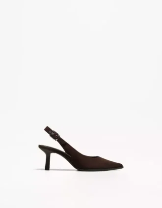 Slingback-schoenen met kittenhakken – Schoenen