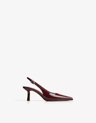 Slingback-schoenen met kittenhakken – Schoenen