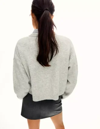 Soft Touch-vest met knopen – Pullovers en vesten